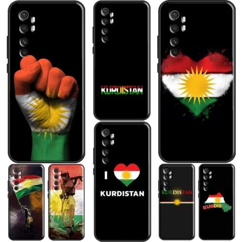 Kurdistan Flag Funda For POCO X3 Pro F3 M3 Case For Xiaomi Mi 11 Ultra Mi Note 10 Lite 9T 10T Pro Cover