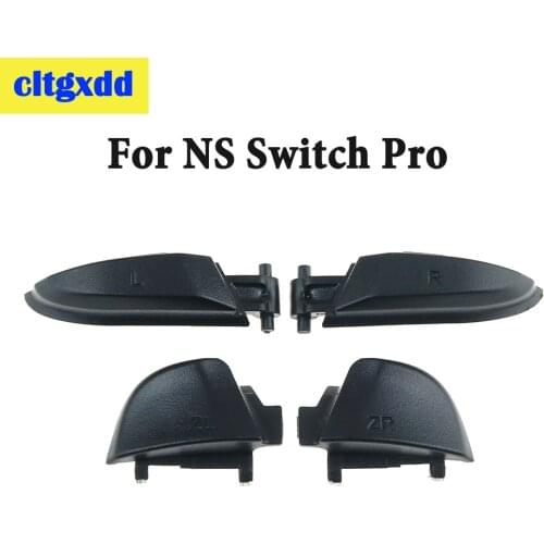 Black Left Right ZL ZR L R Buttons Trigger Key Button for NS Nintendo Switch Pro Joy Con Controller Replacement Repair Parts