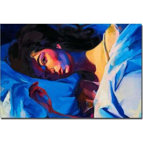 D0098 Lorde Melodrama Album Silk Fabric Poster Art Decor Indoor Painting Gift