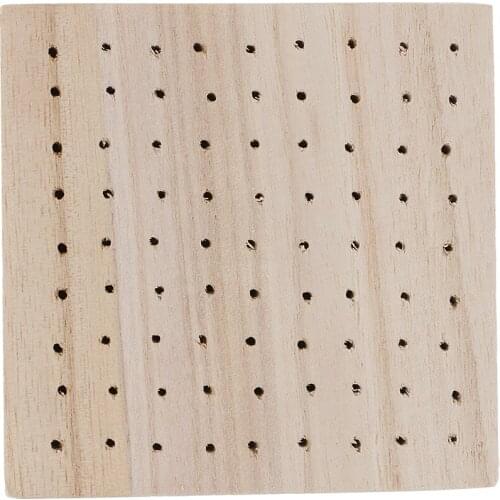 Wooden Model Color Base Modeling Tools Hobby Craft Painting Tools Accessories For Sculpture Clay Pottery Display Plate