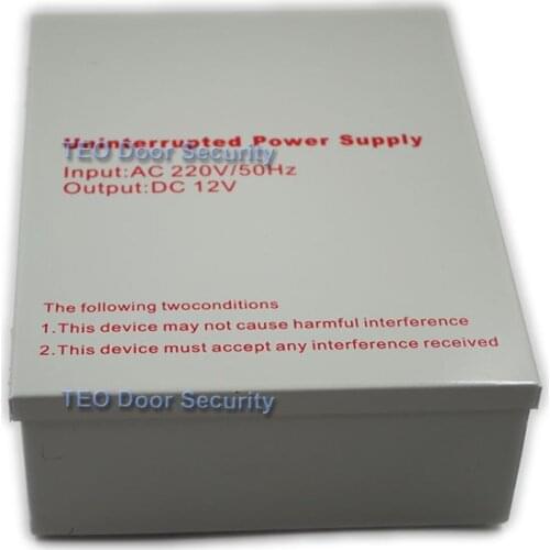 Access Power Supply 12V/5A with Battery Backup using Access Control System UPS Power Supply electronic door lock ups 12v