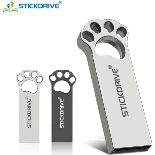 100% full capacity USB Flash Drive Super tiny Pendrive 64GB 32GB 16GB 8GB 4GB Waterproof Pen drive USB Memory Stick with gift