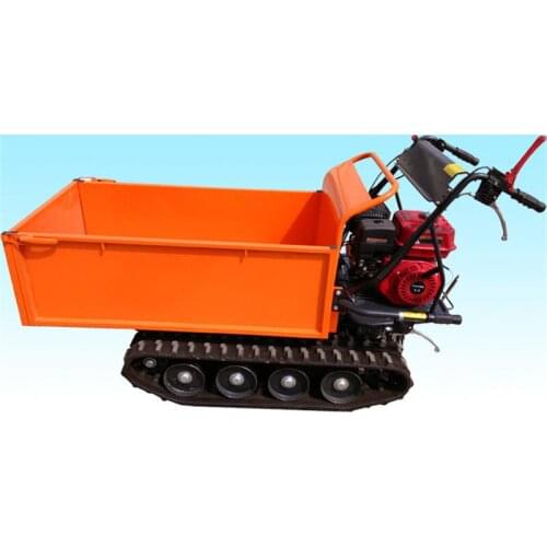 SYNBON Mini Crawler Dumper Truck Tracked Trolley Transporter Machine 6.5HP