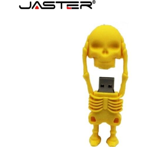 Halloween Cool USB Flash Drive Mini Pendrive Funny Memory Stick Pen Drive 4GB 8GB 16GB 32GB 64GB USB 2.0 U disk Creative gifts