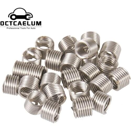 M7*1.0mm Car Engine Block Restoring Damaged Thread Repair Tool Auto Helical Coil Insert Tools
