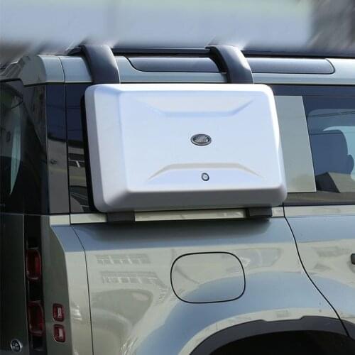 For Land Rover Defender 110 2020-2021 ABS Alloy Car External Equipment Box Modification External Storage Box Accessories