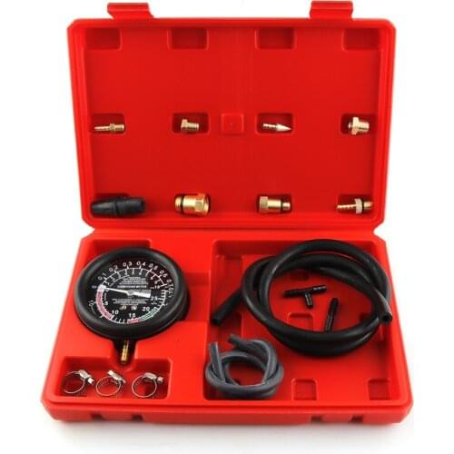 Exhaust Back Pressure Gauge Automobile Exhaust Gas Pressure Gauge Exhaust Pipe Detector Auto Repair Vacuum Gauge