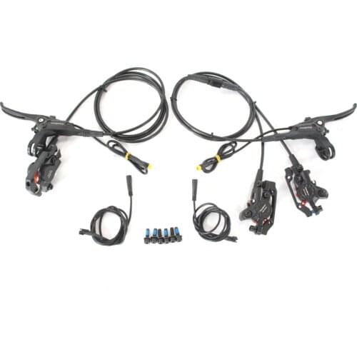 IFunMobi eBike Hydraulic Disc Brake Kits with Front Dual Brake Calipers