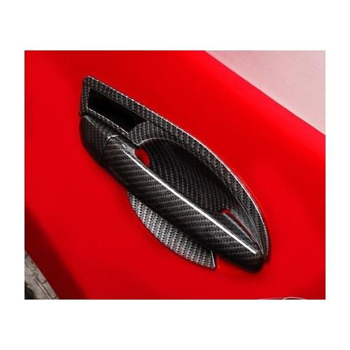 For Mazda 2017 Axela ATENZA cx-4 cx-5 door handle sticker Carbon fiber cover decoration sticker