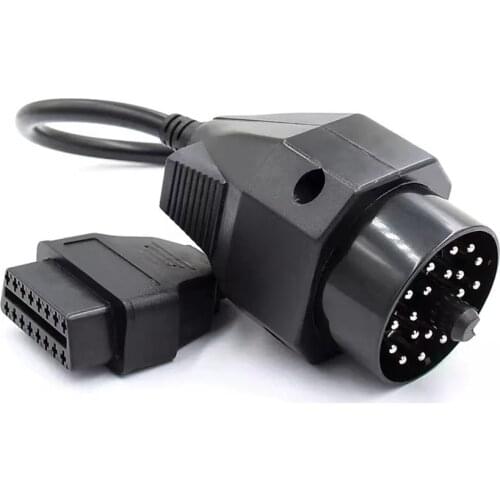 OBD Car Diagnostic Auto Tool OBD2 Extension Cable OBD to OBD2 16Pin OBD Connector Adapter For BMW 20 Pin For ICOM Inpa Cable