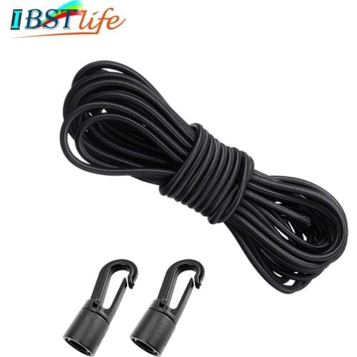 6mm Strong Elastic Rope Bungee Shock Cord Stretch String Tie Down DIY Jewelry Making Outdoor Project Tent Kayak Boat Backage
