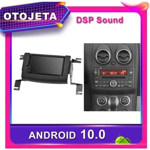 Frame android 10.0 dvd player Stereo car radio for Nissan Rogue 2007-2013 Car GPS multimedia bluetooth USB NAVI tape recorder
