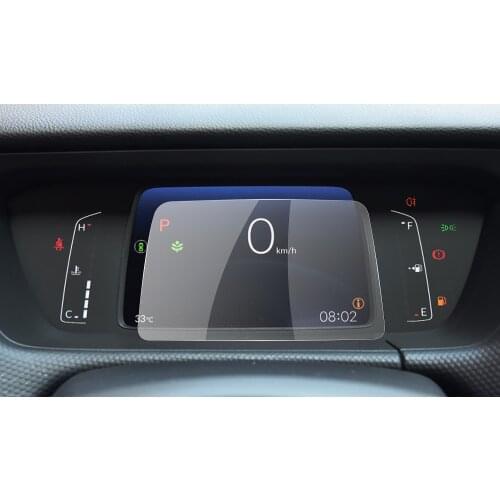 RUIYA Car Screen Protector For Fit 4th Generation GR Series/Jazz 2020 LCD Instrument Panel Display Auto Interior Accessories