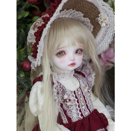 BJD/SD doll 1/4 point giant baby Ribbon full set of eye joint movable doll birthday gift
