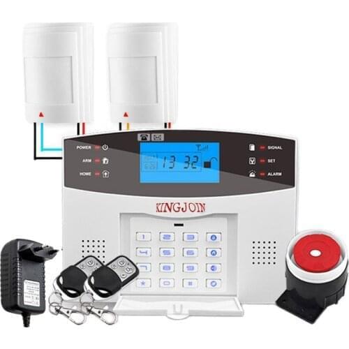 Wired & Wireless 433MHz Wifi PSTN GSM Home Burglar Security Alarm System Smart Relay Output APP Russian Spanish 7 Language