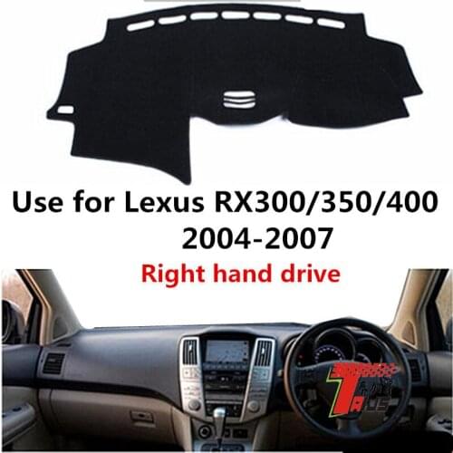 TAIJS Factory Anti Dust Polyester Fibre Car Dashboard Cover For Lexus RX300/350/400 2004 2005 2006 2007 Right hand drive