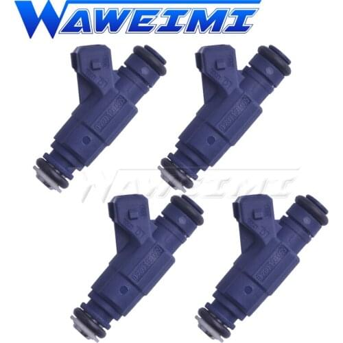 WAWEIMI 4PCS Fuel Injector Nozzle Valve OE 0280156065 For Volkswagen Passat Audi A4 Quattro 1.8L