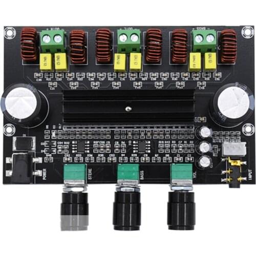 XH-M573 TPA3116D2 80W+80W+100W 2.1 Channel TPA3116 digital Power Amplifier Board Bass Subwoofer amplifier