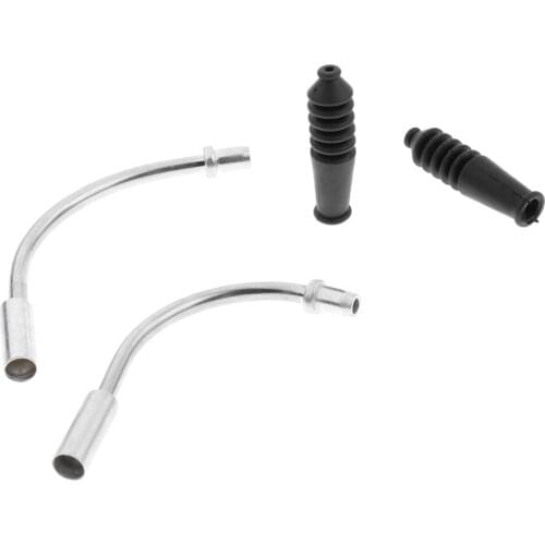 1 Set Pipe Noodles Cable Guide Bicycle Rubber Brake Cables Hose V Brake