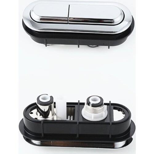 110X40mm Toilet water tank double Push Buttons,Toilet water tank plastic dual push button,toilet water tank accessories,J18257