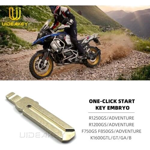 For BMW K1600GA/B K1600GT/GTL R1250GS R1200GS/ADV F750GS F850GS/ADV Motorcycle Key Embryo Remote Control Key Blank Accessories