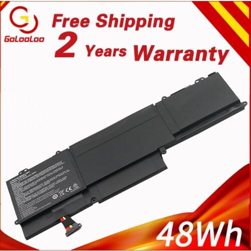 Golooloo New C23-UX32 Laptop Battery for ASUS VivoBook U38N U38N-C4004H ZenBook UX32 UX32V UX32A UX32VD 7.4V 6520mAh 4.9