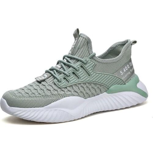 Summer new mens shoes fashion flying woven mens casual shoes breathable running sports outdoor shoes for men M620