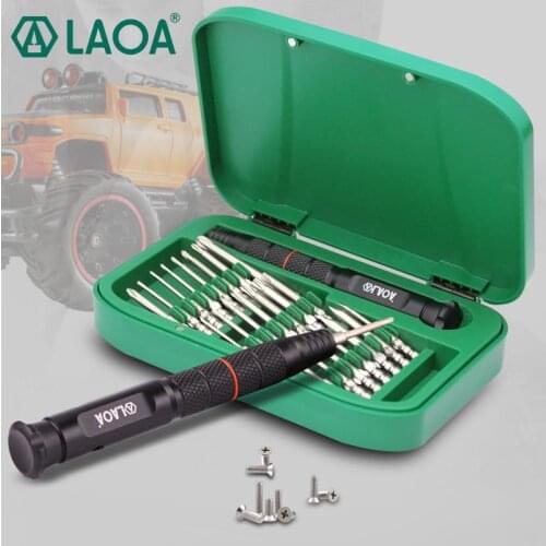 LAOA S2 Repair Tools 22 in 1 Precision Screwdriver Set for Mobile Phones Torx Screw driver bits Set With 22 screwdriver bits