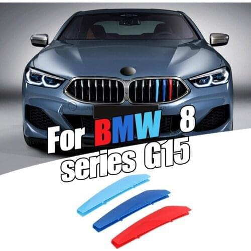 Front Grille Trim Cover for BMW 8 series G15 M Styling Bumper