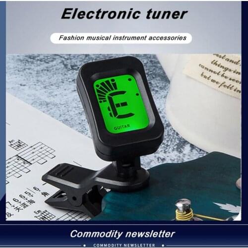2021 New Acoustic Guitar Tuner Ukulele Bass Violin Tuner Electronic Tuner JT1/JT2/3 Use Digital Chromatic LCD Clip-On Tuner