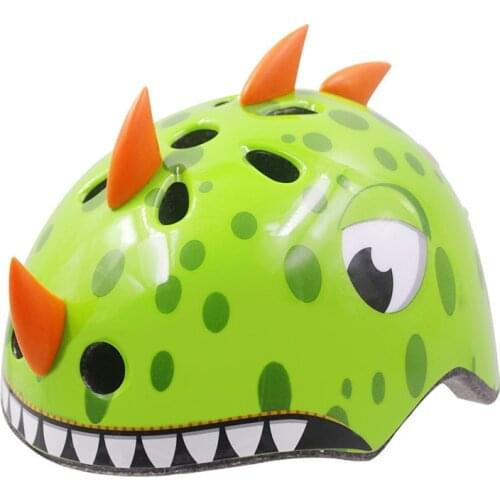 New Skating Cycling Helmet High Density PC Cartoon Kids Sport Scooter Skiing Safety Wear for 3-8 Years Old Children Girls Pink