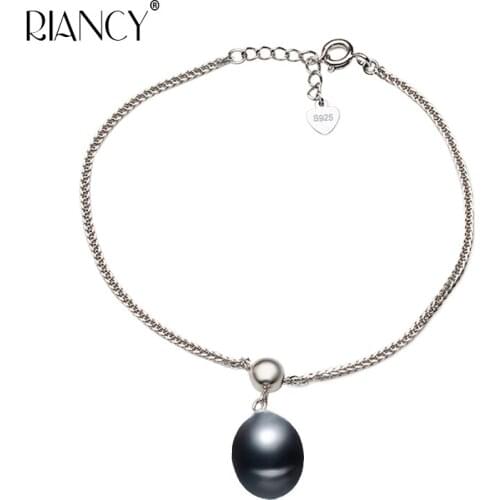 New Fashion summer pearl bracelet women natural freshwater black pearl bracelet for women bracelet