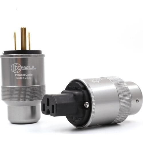 Krell US Version Gold Plated Power Plugs AC Audio Plugs Connection Power Cable