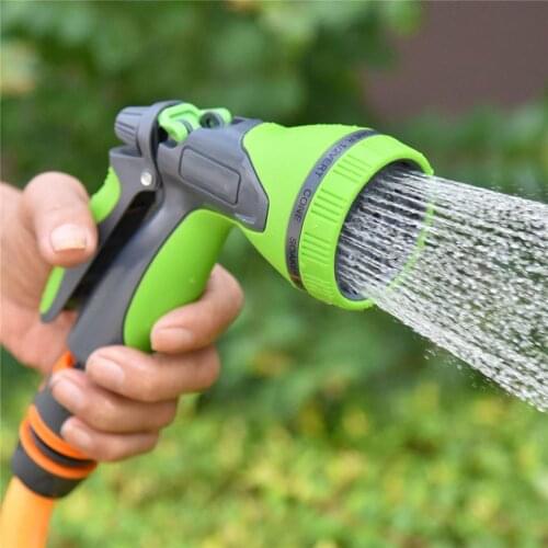 Garden Hose Nozzle Water Hose Nozzle Heavy Duty Garden Sprayer for Car Washing Watering Lawn Garden Showering Dog and Pets