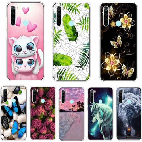 For Xiaomi Redmi Note 8 Silicone Soft Tpu Back Cover Phone Case For Xiomi Xiaomi Redmi Note8 Redmi Note 8 Cases Funda 6.3