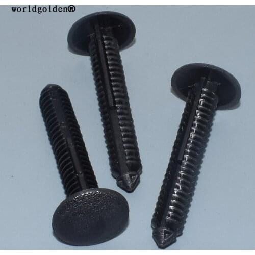 Worldgolden 100pcs plastic clip Mud Flap Retainer for Ford Expedition & F-150