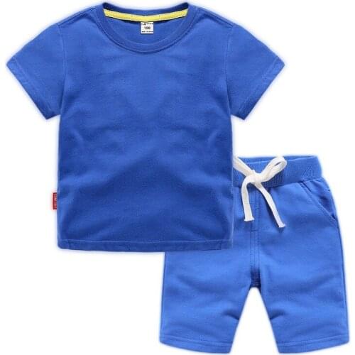 ZWF720 Summer New Design For New Born Baby Clothing Sets Baby Boy Handsome Outfits Baby Girl Clothing Sets