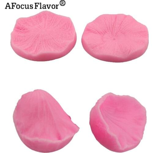 1 Set Silicone Mold Petal Leaves Fondant Chocolate Cake Decorating Tools Soap Molds DIY Kitchen Baking Tools Plastic Stencil