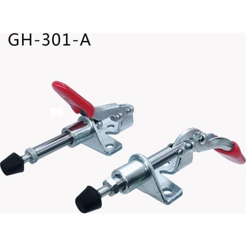 1Pcs GH-301-A 50Kg Holding Capacity Toggle Clamp Quick Horizontal Clamp Release Tools For Woodworking Tool
