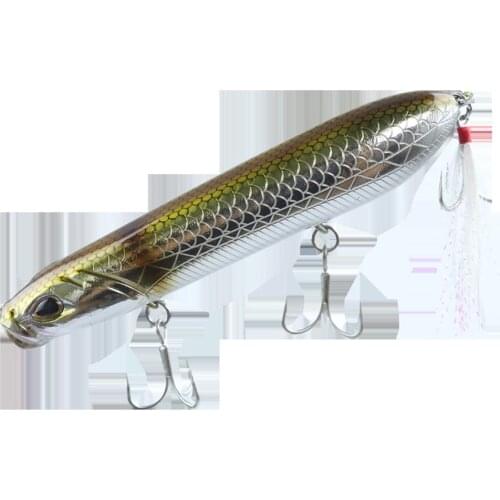 1pcs Pencil Fishing Lure 8cm/11.5g Top water Dogs Wobbler Top Water Hard Plastic Artificial Surface Fishing Tackle