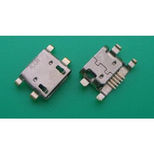 2pcs USB charger jack socket For Lenovo TAB 2 A7-20F A7-10F Sync date charging port USB connector slot replacement parts