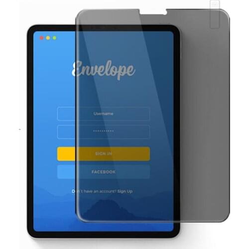 Anti-Spy Tempered Glass For Apple iPad Pro 12.9 2018 Apple iPad Pro 11 Privacy Film Screen Protector