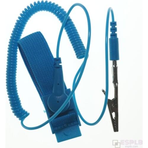 ESD Anti Static Wrist Strap Clip Discharge Grounding Prevent Static Shock for Sensitive Electronics Repair Tools