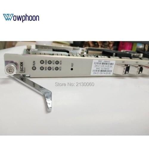 Free shipping ZTE OLT C300 SCXN control and uplink integrated board with 4 ports sfp module