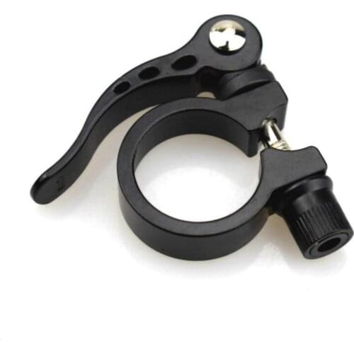 Bicycle quick release seat tube clip, mountain bike seat tube clip, quick release clip dead fly riding equipment