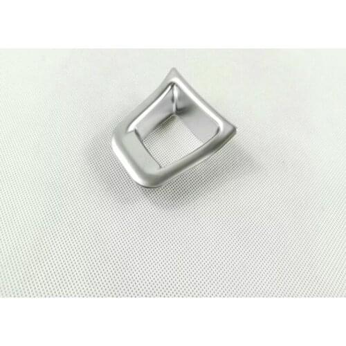 Car styling cover ABS Chrome Steering wheel Interior Kit Trim frame 1pcs for Volkswagen VW Tiguan L TiguanL MK2 2016 2017 2018