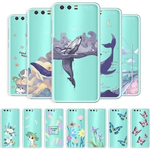 For Honor 9 Case Transparent Phone Case For Honor 9A 9C 9S Shockproof Cover For Honor 9 Lite Clear Soft Shell on 9X Premium Capa