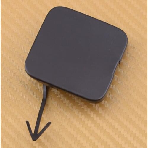 DWCX Car Rear Bumper Black Tow Hook Cover Cap 85071-4GA0A 850714GA0A Fit for Infiniti Q50 2014 2015 2016 2017