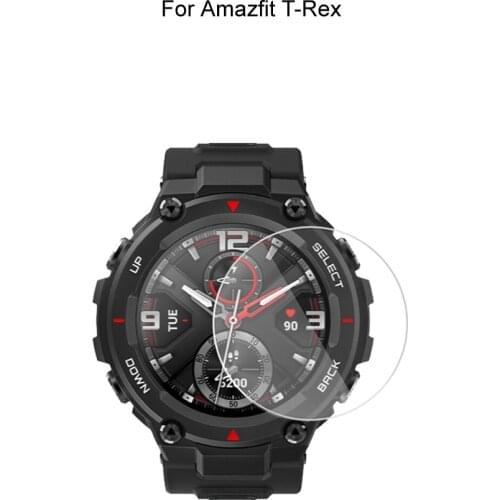 For Amazfit T-Rex T Rex Smart Watch Screen Protector Protective Tempered Glass Film Explosion-proof