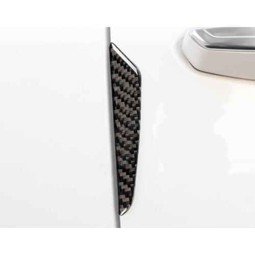 Car Door Carbon Fiber Anti-Collision Strip Protect Sticker For Kia Soul Rio Rio x line Niro Sportage Optima Picanto Accessories